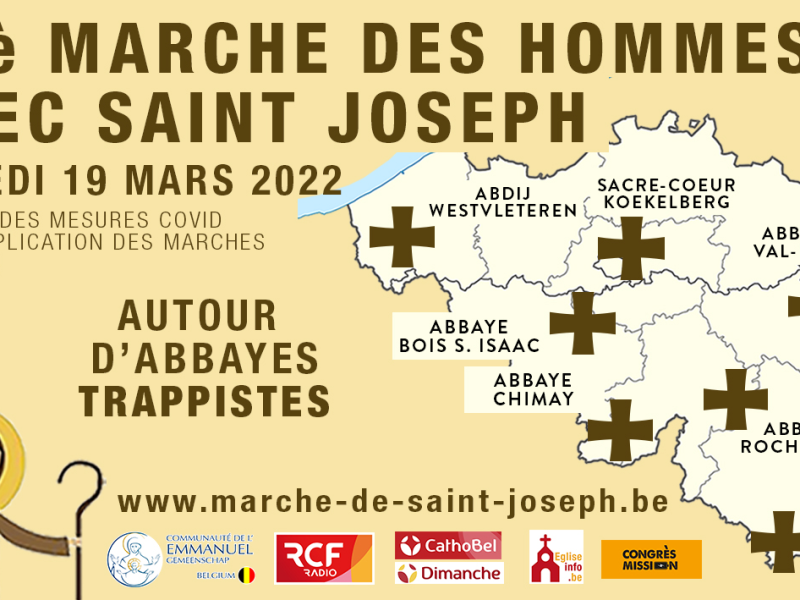 (archives) 19 mars 2022 – Marche des hommes avec St Joseph